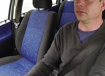 Hard Sex Procreation In The Car With European Whore